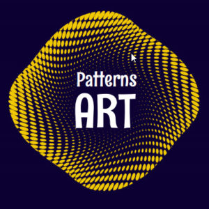 ebook cover for patterns art colouring book