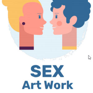 ebook cover for sex art colouring book