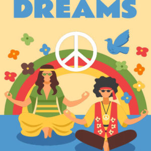 ebook cover for yoga dreams colouring book